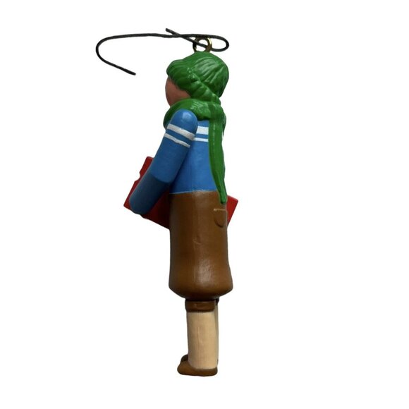 Hallmark Keepsake Handcrafted Ornament Son Boy 1989 Vintage Gift Sweater - Picture 5 of 7